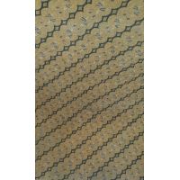 Batik doek, bruin, zwart en crème