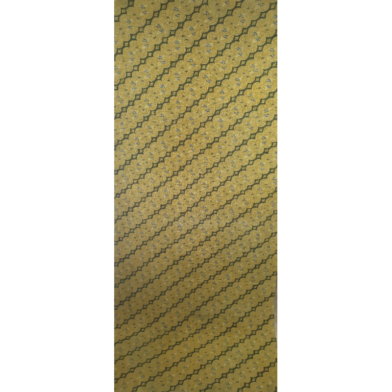 Batik doek, bruin, zwart en crème