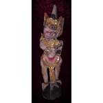 Grote oude krisdrager, verguld