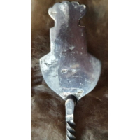 Doosje met 6 zilveren (800) theelepels uitgegeven door de KLM