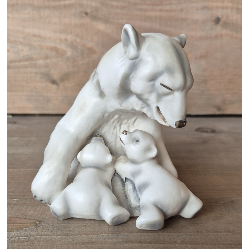 IJsbeer met jongen Goebel