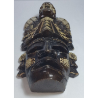 Prachtig Azteekse Maya muurmasker