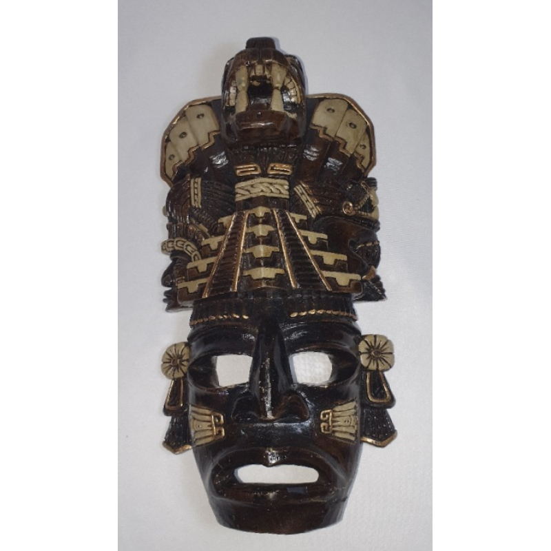 Prachtig Azteekse Maya muurmasker