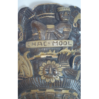 Prachtig Azteekse Maya muurmasker