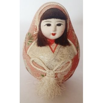 Japans vintage Daruma Dharma girl doll