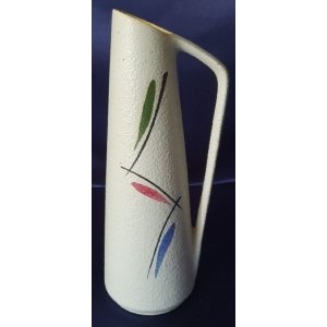 Vintage Foreign vaas met oor genummerd 275 28