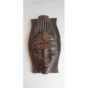 Afrikaans houten masker 
