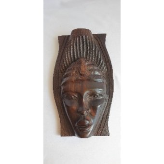 Afrikaans houten masker 