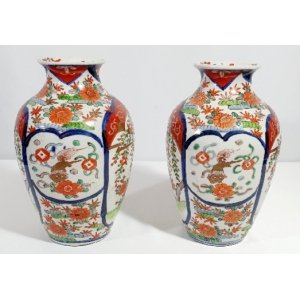 Japanse vazen (2 stuks)