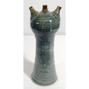 Keramiek olielampje met 3 tuitjes