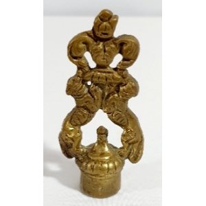 Flessenstop, koper voor op kurk