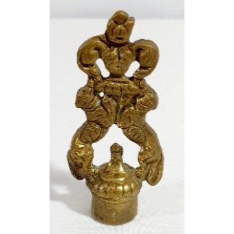 Flessenstop, koper voor op kurk