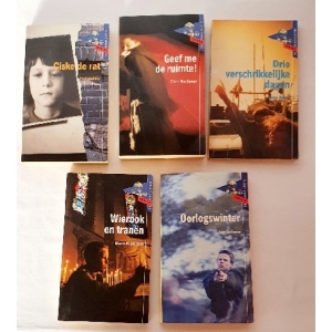 Pockets Piet Bakker, Ward Ruijslinck, Jan Terlouw, Thea Beckman, Guus Kuijer