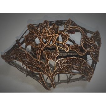 Oude metalen Batik stempel