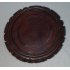 Chinese onderzetter, bruin, opengewerkte rand