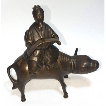 Bronzen wierookhouder, 19e eeuws