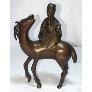 Bronzen wierookhouder, 19e eeuws