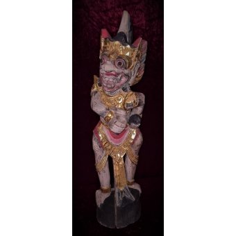 Grote oude krisdrager, verguld