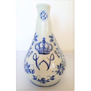 Delftse kan ter herinnering aan 50 jaar Koningin Wilhelmina