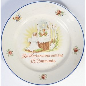 Wandbord Heilige Communie