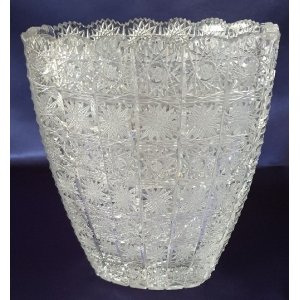 Zware kristallen Tsjechische vaas