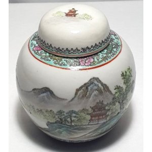 Chinese gemberpot met deksel