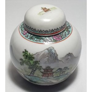 Chinese gemberpot met deksel