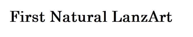 First Natural LanzArt